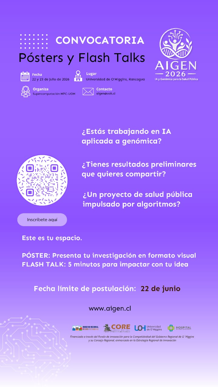 AIGEN 2026 abre su convocatoria para pósters y flash talks